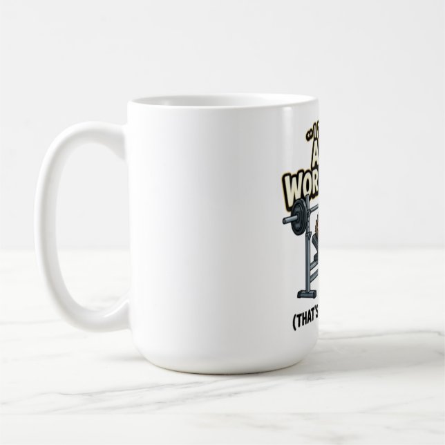 Emotionally Weak Physically Strong Coffee Mug (Left)