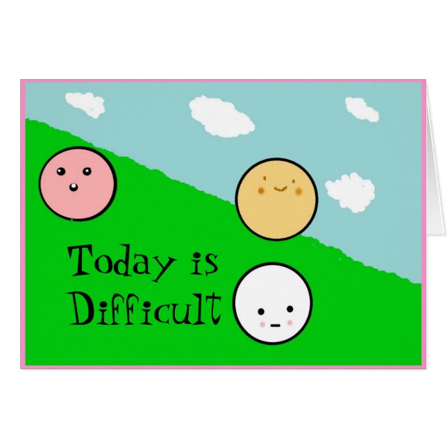 emotionfullfaces, Today is Difficult (Front Horizontal)