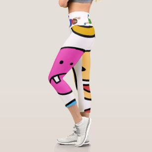 Emotions And Kids Capri Leggings