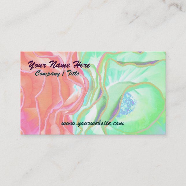 Emotions Business Card (Front)