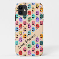 Emotions Colourful Faces Custom Name
