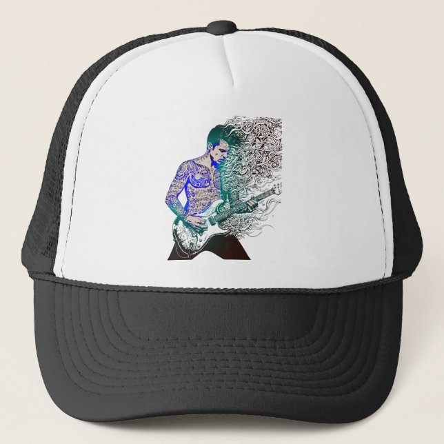 Emotions in Strings Trucker Hat (Front)