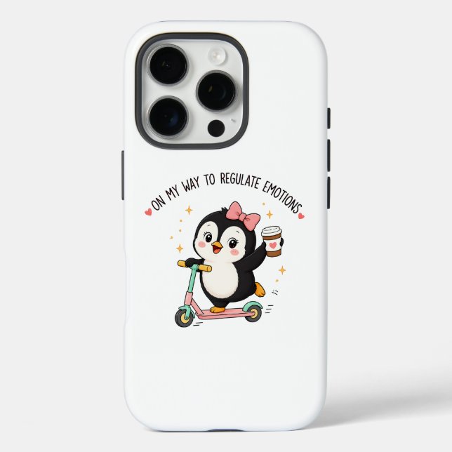 Emotions, Silly Goose, Counsellor Gift Case-Mate iPhone Case (Back)