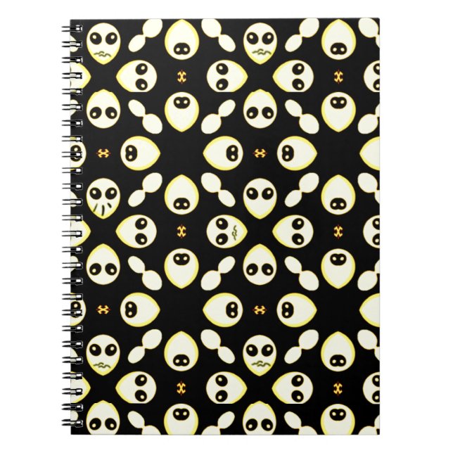 Emotions,Smile_ Notebook (Front)