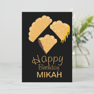 Empanada Hand Drawn Birthday Invitation