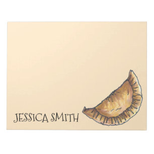 Empanada Personalised Foodie Empanadas Pastry Food Notepad