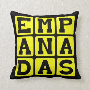 Empanadas, Mexican Meal Cushion