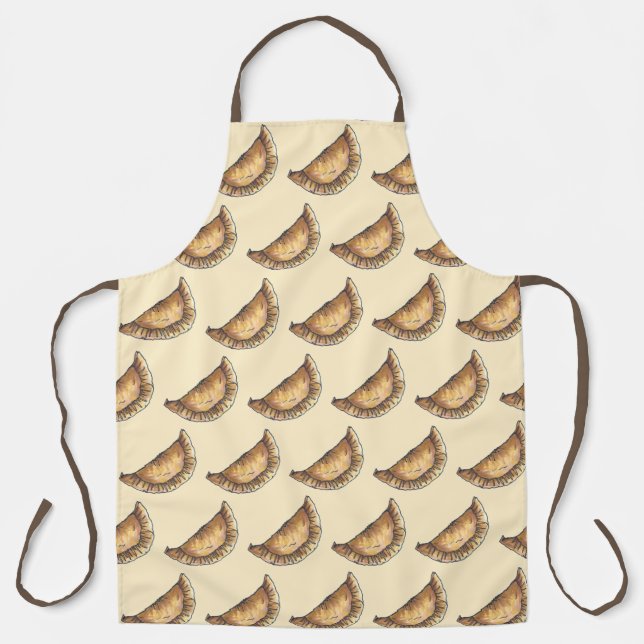 Empanadas Spanish Latin American Food Pastry Café Apron (Front)