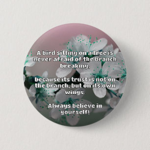 Empath Belief Positive Encouragement Quote 6 Cm Round Badge