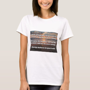 Empath Belief Positive Encouragement Quote T-Shirt