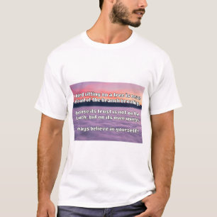 Empath Belief Positive Encouragement Quote T-Shirt