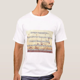 Empath Bravery Positive Encouragement Quote T-Shirt