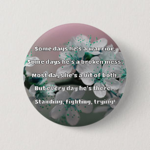 Empath Strength Positive Quote Encouragement 6 Cm Round Badge