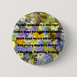 Empath Strength Positive Quote Encouragement 6 Cm Round Badge