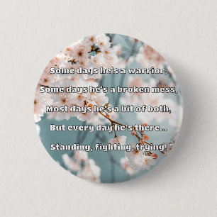 Empath Strength Positive Quote Encouragement  6 Cm Round Badge