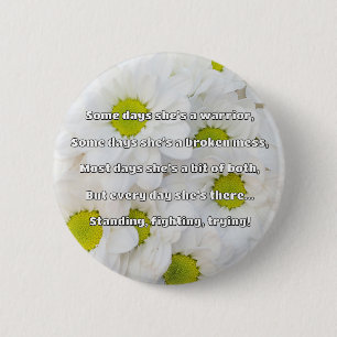 Empath Strength Positive Quote Encouragement 6 Cm Round Badge