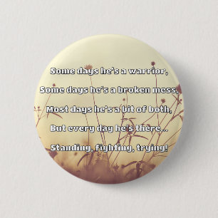 Empath Strength Positive Quote Encouragement 6 Cm Round Badge