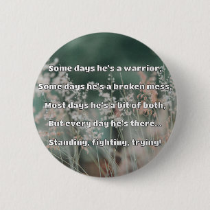 Empath Strength Positive Quote Encouragement 6 Cm Round Badge