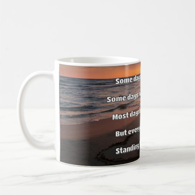 Empath Strength Positive Quote Encouragement  Coffee Mug (Left)