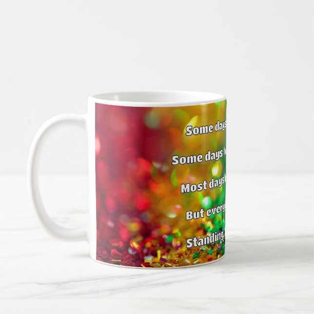Empath Strength Positive Quote Encouragement  Coffee Mug (Left)