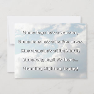 Empath Strength Positive Quote Encouragement Postcard