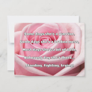 Empath Strength Positive Quote Encouragement  Postcard