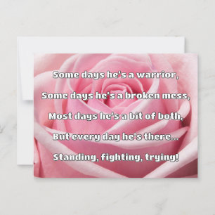 Empath Strength Positive Quote Encouragement Postcard