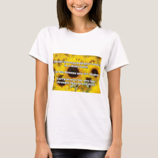 Empath Warrior Positive Quote Encouragement  T-Shirt