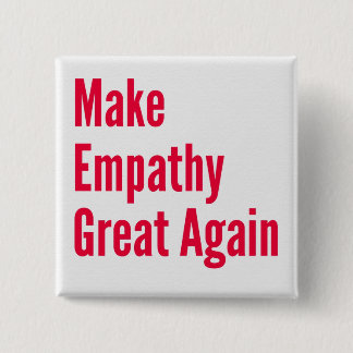 Empathy 15 Cm Square Badge
