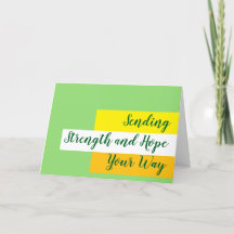 Empathy Card for Cancer and Sick Patient