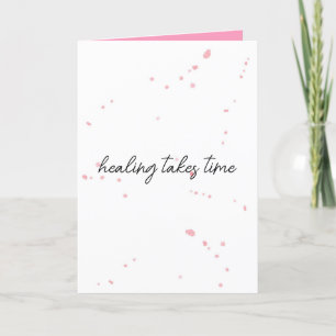 Empathy Card for Sickness, Recovering Patient