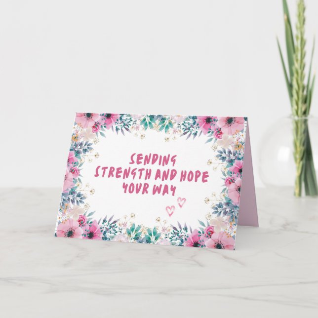 Empathy Card - Illness, Loss of Loved Ones (Front)