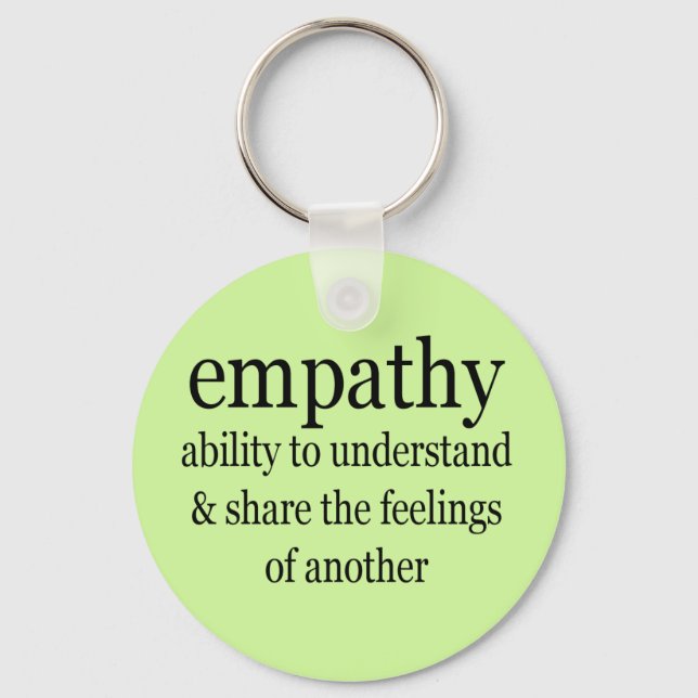 Empathy Definition Key Ring (Front)