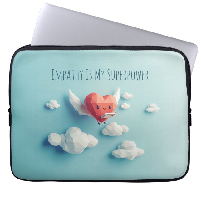 Empathy Is My Superpower UX Designer Electronics B Laptop Sleeve (Front)
