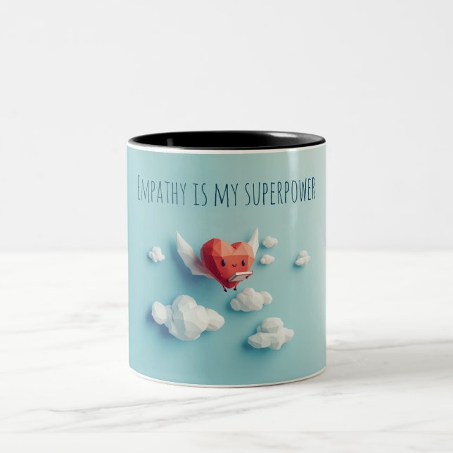 Empathy Is My Superpower UX Designer Mug (Center)