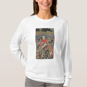 Emperor Akbar crossing the River Ganges T-Shirt