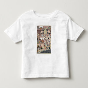 Emperor Akbar (r.1556-1605) inspecting the buildin Toddler T-Shirt