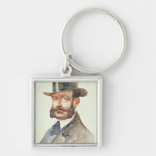 Emperor Alexander II  at the Races Key Ring