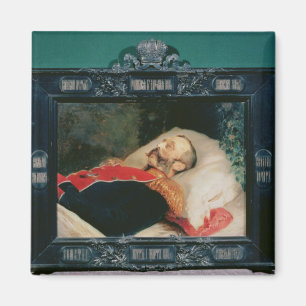 Emperor Alexander II on His Deathbed, 1881 Magnet