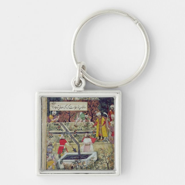 Emperor Babur Key Ring (Front)