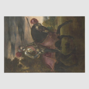 Emperor Charles V on Horseback (by Titian) Tissue Paper