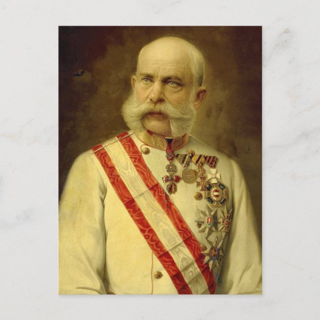 Emperor Francis Joseph of Austria Postcard (Front)