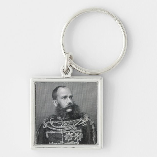 Emperor Franz Joseph I of Austria Key Ring (Front)