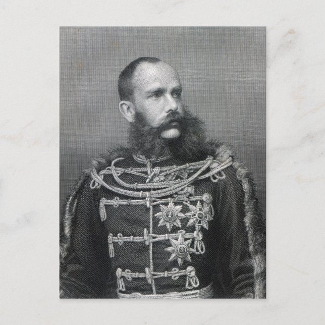 Emperor Franz Joseph I of Austria Postcard (Front)