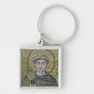 Emperor Justinian I  c.547 AD Key Ring