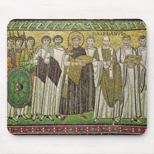 Emperor Justinian I Mouse Pad (Front)