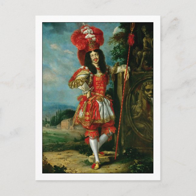 Emperor Leopold the First by Jan Thomas Postcard (Front)