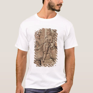 Emperor Maximilian I riding a horse, 1518 T-Shirt