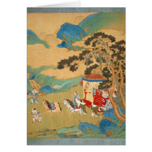 Emperor Mu Wang  of the Chou Dynasty in