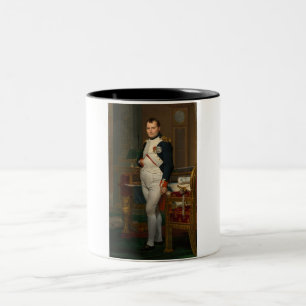 Emperor Napoleon Bonaparte at the Tuileries Two-Tone Coffee Mug